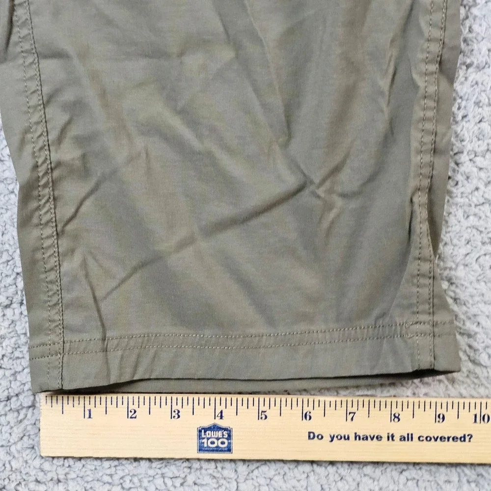 Duluth Trading Mens 2XL Beige Dry On The Fly Stretch Nylon Cargo Pants 71700